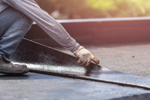 Professional Emergency Waterproofing technician working in Cookstown, NJ